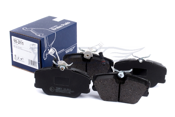 TOMEX TOM10211 fékbetét készlet, tárcsafék